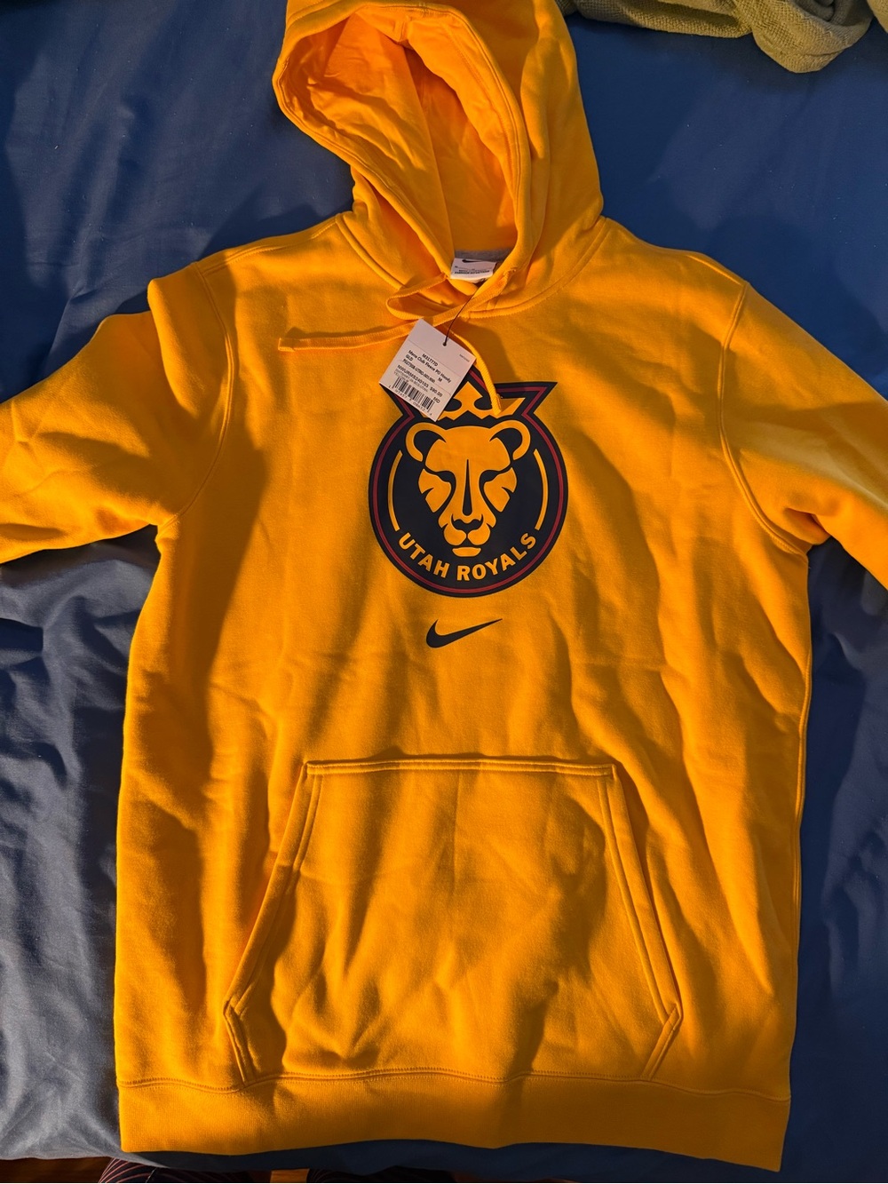Utah Royals Nike Action Hoodie  Mens Size M